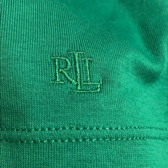 NWT Lauren Ralph Lauren Green long sleeve SZ XL - Picture 4 of 4